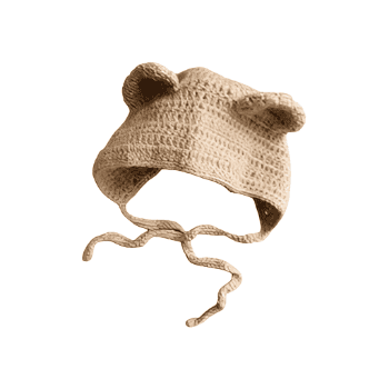 Crochet Soft Bonnet | 0-6 months