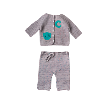 CozyCat  Ensemble | Pajama Set | 6-12 months