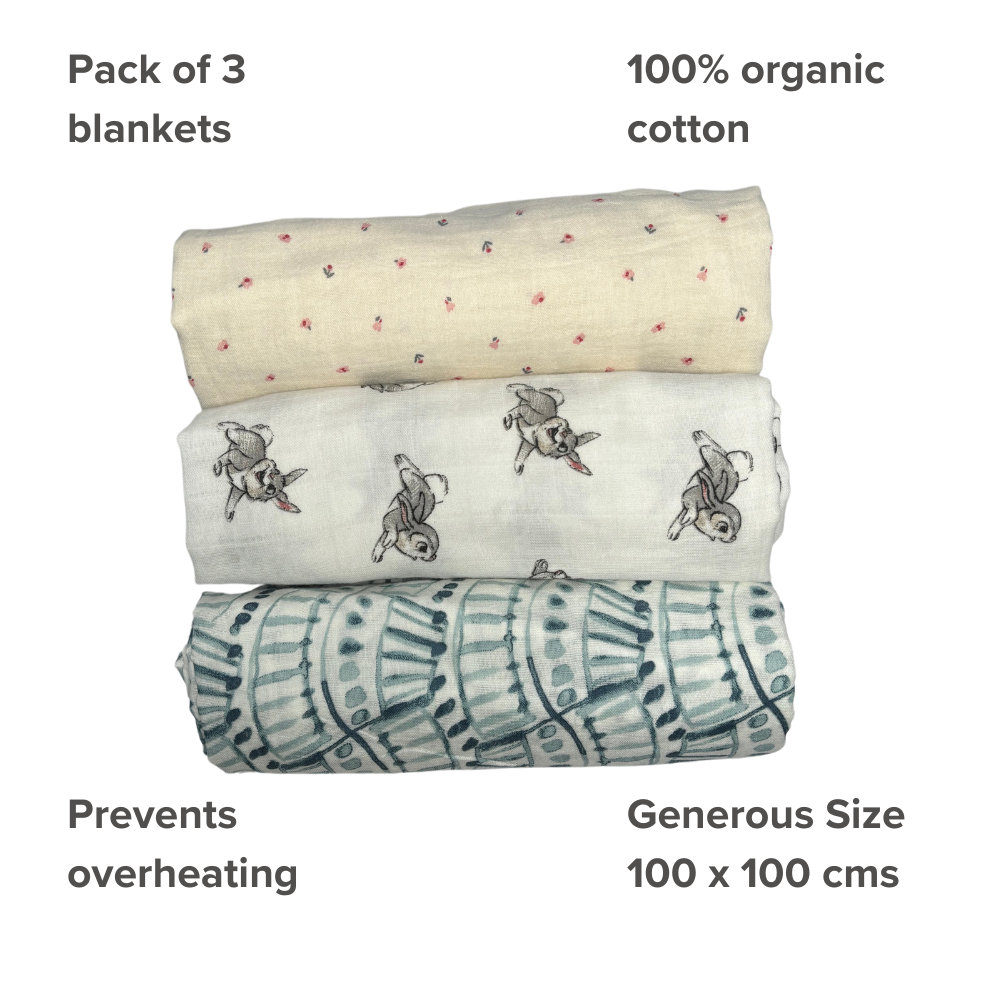 Swaddle Blanket | Pack of 3