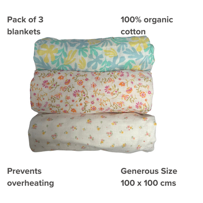 Swaddle Blanket | Pack of 3